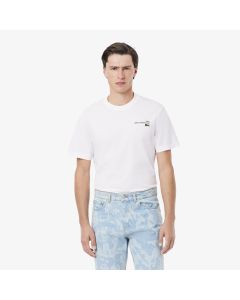 เสื้อยืดลาคอสท์ พิมพ์ลาย ผ้าเจอร์ซี่ย์