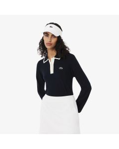 Polo Collar Stretch Golf Sweater