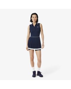 ชุดเดรสผู้หญิงลาคอสท์ Tennis Heritage ผ้า Ultra Dry