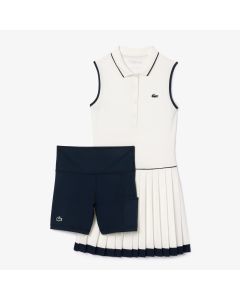 ชุดเดรสผู้หญิงลาคอสท์ Tennis Heritage ผ้า Ultra Dry