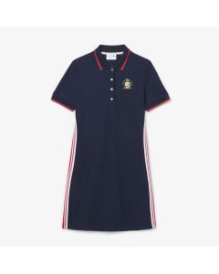 ชุดโปโลเดรสผู้หญิงลาคอสท์ French Made ทรงเข้ารูป