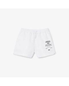 Long Print Shorts