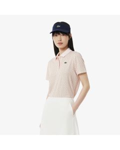 เสื้อโปโลลาคอสท์ Golf ผ้าแห้งไว ป้องกันรังสี UV ทรงพอดีตัว