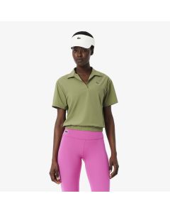 เสื้อโปโลผู้หญิงลาคอสท์ Sport ทรงหลวม ผ้ายืด Ultra Dry ควบคุมอุณหภูมิ