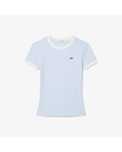 Slim Fit Contrast Accent T-Shirt